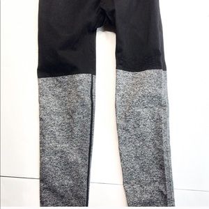Gymshark High Waisted Black and Grey Leggings